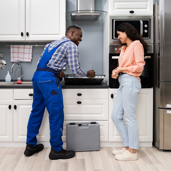 can you provide an estimate for cooktop repair before beginning any work in Eden NC